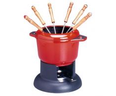 Invicta STD1003 Service A Fondue BOURGUIGNONNE, Fonte, Rubis, 14 cm