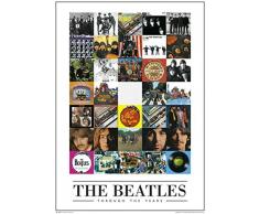 1art1 The Beatles Poster - Couvertures, Collage (91 x 61 cm)