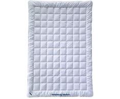 Billerbeck 510667 0002 Lina Superlight Couette dÃ©tÃ© en lin naturel 155 x 220 cm Blanc