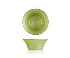 H&H H&H Hoche Coupelle Verte en Verre, 13Â cm