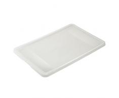 keeeper Couvercle pour Boîte de Rangement Luis, 45 l + 64 l, 60 x 40 cm, Luisa, Transparent