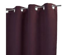 HomeMaison Rideau, Coton, Prune, 250x140 cm