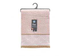 douceur dintÃ©rieur drap de douche 70x130 cm eponge goldy rose/or