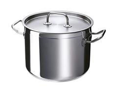 Bekaline 12083244 Grande Table Traiteur + Couvercle en acier inoxydable 24 cm