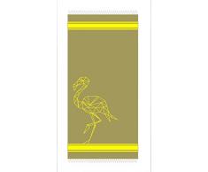 Safeco Fouta, Coton, Kaki Jaune, 190x90 cm