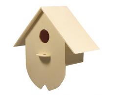 Rayher 62592000 nichoir Ã Â oiseaux en bois certifiÃ© fSC mix credit 15 x 15 x 7 cm