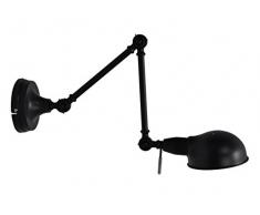 Navega Europa 8436547480470 Industrial Star Applique Murale, Acier, E27, 60 W