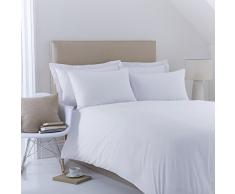Charlotte Thomas Drap plat Percale 274cm x 274cm Blanc
