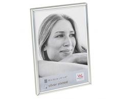 walther design WD015T Cadre photo, Argent Mat, 10x15 cm