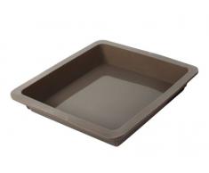 Crealys 513015 Moule Carré en Silicone Candy Gris 24 x 24 x 4 cm