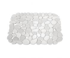 InterDesign Pebblz protection Ã©vier - tapis Ã©vier en plastique - egouttoir a vaisselle Ã dÃ©couper pour la vaisselle - transparent