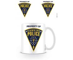 Stranger Things MG25274 Mug en céramique 315ml / 11oz-Hawkins Police Badge