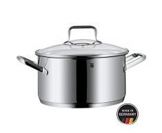 WMF 769206380 Faitout Haut Acier Inoxydable, Argent, 20 cm