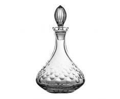 Crystaljulia 08017 Carafe à vin en cristal de plomb 1000 ml