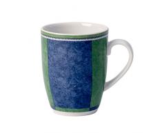 Villeroy & Boch Switch 3 Costa Tasse Ã cafÃ©, 350 ml, Hauteur: 10,5 cm, Porcelaine, Blanc/Bleu/Vert