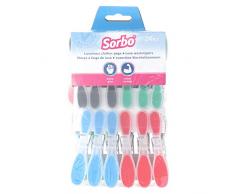Elliott - Sorbo Pinces Ã Linge en Plastique, Plastique, Multicolore, 36Pcs