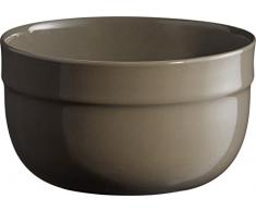 Emile Henry Eh956522 Petit Saladier CÃ©ramique Gris Silex 17,5 X 17,5 X 10,5 cm