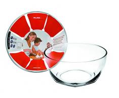 IBILI 480319 Saladier, Verre, Transparent, 19 x 19 x 9 cm