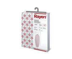 Rayen | Housse pour table Ã repasser Universelle | 2 Ã©paisseurs: mousse et tissu 100 % coton imprimÃ© | Gamme Basic de Rayen | 130x47 cm | ImprimÃ© floral