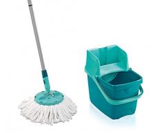 Leifheit 52054 Combi Disc Kit de Nettoyage Balai Plastique Bleu