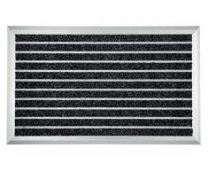 ASTRA Paillasson avec Cadre en Aluminium 45 x 75 cm