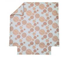 Blanc des Vosges Housse de couette Soleil Bourgogne 200 x 200 cm, Coton