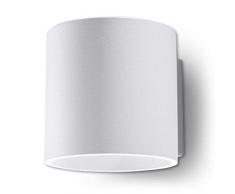 Sollux Lighting ORBIS 1 Applique murale Aluminium Blanc