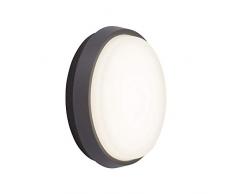 AEG Applique murale, aluminium, 9 W, anthracite/blanc