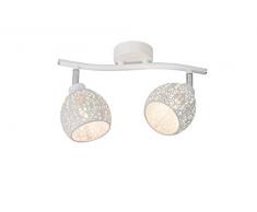 Lucide TAHAR - Spot Plafond - Ã 9 cm - G9 - Blanc