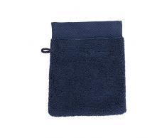 Villeroy & Boch Gant de Toilette en Coton Bleu Nuit 16 x 21 cm