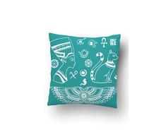 Lulu Home Taie doreiller Multicolore 45 x 45 cm