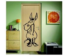 TATOUTEX 3613242848223 Sticker Mural, Noir, L 50cm x H 115cm