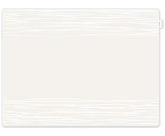 Contento 655533 Jay Set de Table Motif Strip Plastique Blanc 40 x 30 x 10 cm