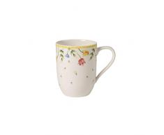 Villeroy & Boch Spring Awakening Tasse Ã cafÃ© Fleurs champÃªtres, 340 ml, Porcelaine Premium, Jaune/Multicolore