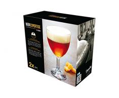 Durobor 72249 Abbaye Set de 2 Verres à Bière Transparent