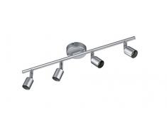 Reality, Spot, Paris 4xGU10, max.35,0 W Corps: metal, Titane L:50,0cm, L:8,0cm, H:13,5cm IP20