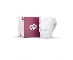FiftyEight Witzig Mug Porcelaine Blanc 12 x 10 x 12 cm
