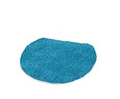 Kleine Wolke Tapis pour abattant WC Relax 47x50 cm en Bleu, Polyacrylique, 20x20x5 cm