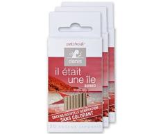 Le Chat 1190644 Lot de 3 packs de 20 Encens japonais BORNEO - parfum patchouli