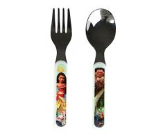 Fun House 005610 DISNEY VAIANA Ensemble de couverts, Blanc