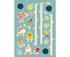 Komar Deco de Sticker My Size, 1 pièce, multicolore, 17045h