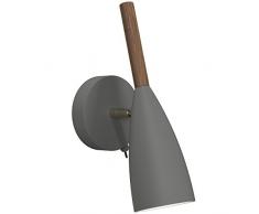 Nordlux Spot mural 78271011, métal, argent