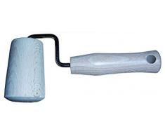 Fackelmann Rouleau à pâtisserie en Bois pour étaler la pâte à Pizza Marron 17 x 6,5 x 4 cm