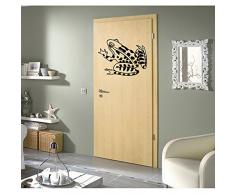 TATOUTEX 3613247831596 Sticker Mural, Vert Forêt, L 28cm x H 20cm