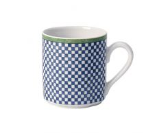 Villeroy & Boch Switch 3 Castell Tasse Ã cafÃ©, 300 ml, Hauteur: 9 cm, Porcelaine, Blanc/Bleu/Vert