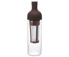 Hario Filter Cafetière Bottle «Café» Coldbrew Klatgebrühten/Café Marron Foncé