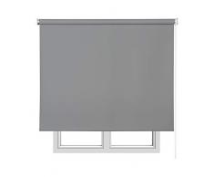 Estores Basic Store Enrouleur Opaque Gris 75x6x175 cm Gris Moyen