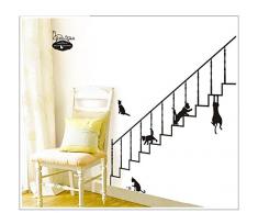 Enov Planet BeeStick EASYD-107 Autocollant Mural Multicolore 205 x 198 cm