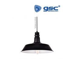 GSC Evolution Suspension industrielle Line 1M mÃ©tal Noir,