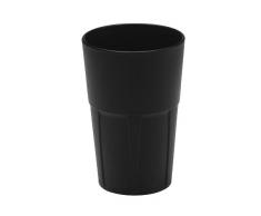 Mojito Design Box Verres à Cocktail, Plastique, Noir, 0.35 litres, 6 pièces